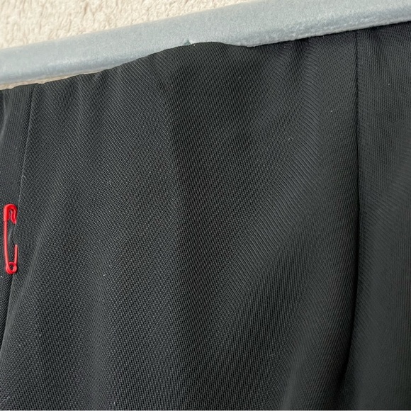 Open Edit Classic Trouser Pants-Black-Womens S-Elastic/Zipper Waist-Slit Leg-NEW - Picture 5 of 15